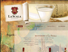 Tablet Screenshot of lascalalicores.com